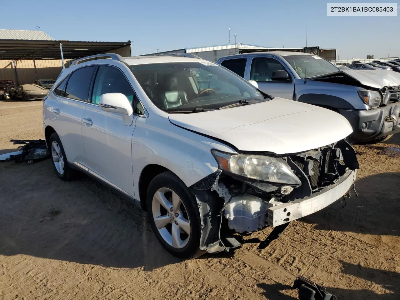 2011 Lexus Rx 350 VIN: 2T2BK1BA1BC085403 Lot: 73358884