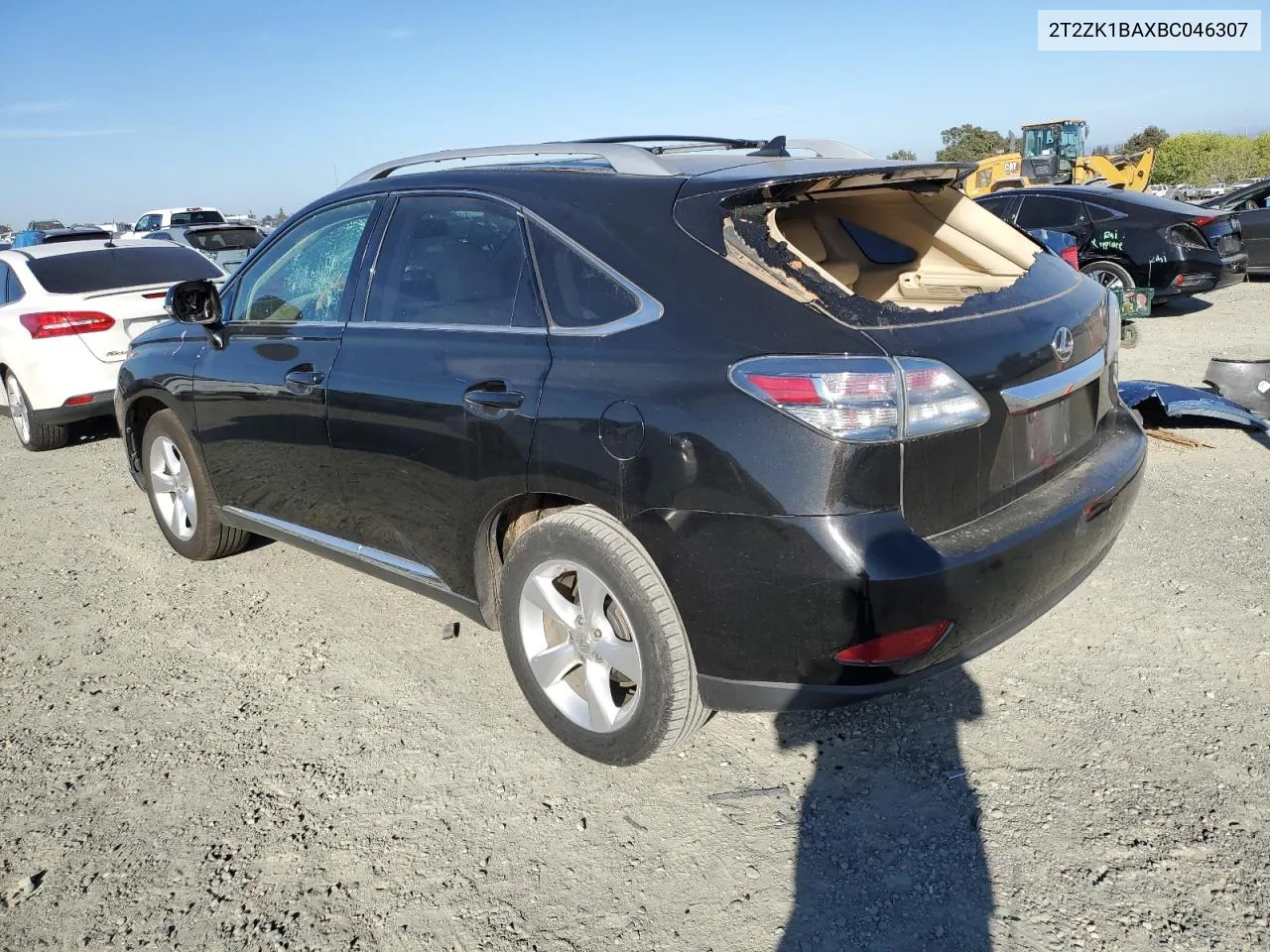 2011 Lexus Rx 350 VIN: 2T2ZK1BAXBC046307 Lot: 73591014