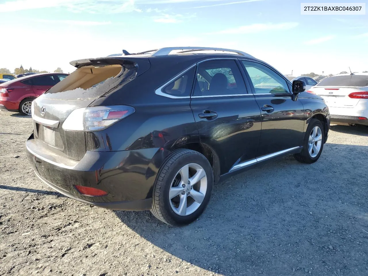 2011 Lexus Rx 350 VIN: 2T2ZK1BAXBC046307 Lot: 73591014