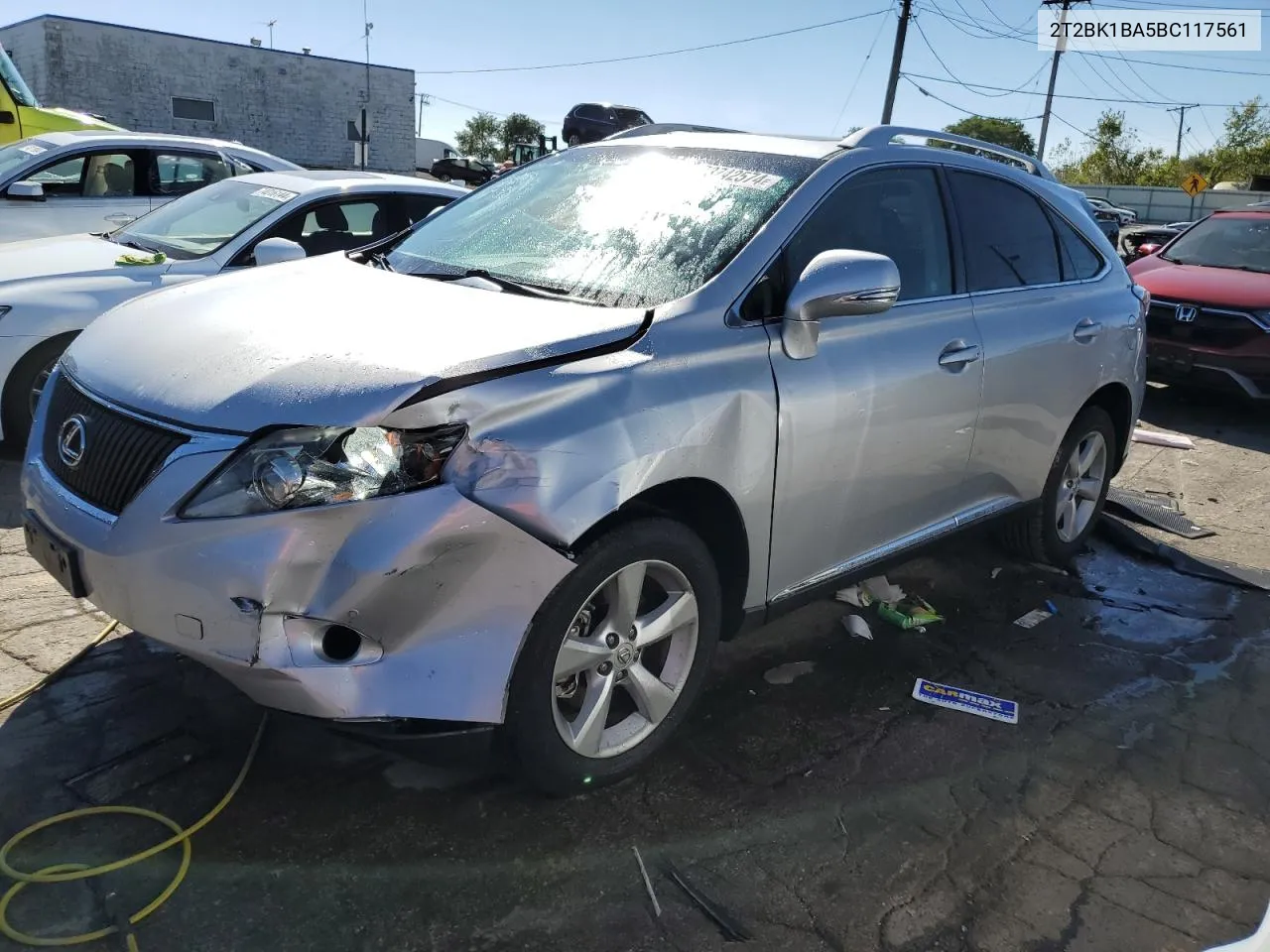 2011 Lexus Rx 350 VIN: 2T2BK1BA5BC117561 Lot: 73742574