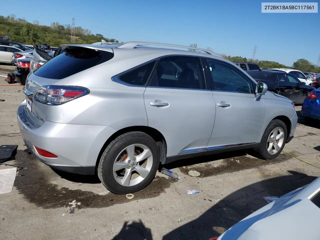 2011 Lexus Rx 350 VIN: 2T2BK1BA5BC117561 Lot: 73742574