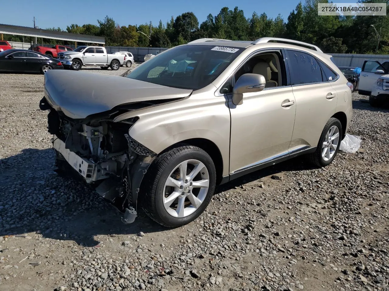 2T2ZK1BA4BC054287 2011 Lexus Rx 350