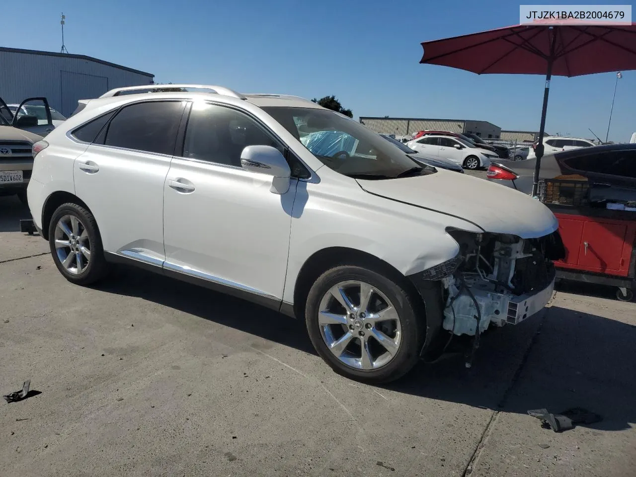 2011 Lexus Rx 350 VIN: JTJZK1BA2B2004679 Lot: 74606834