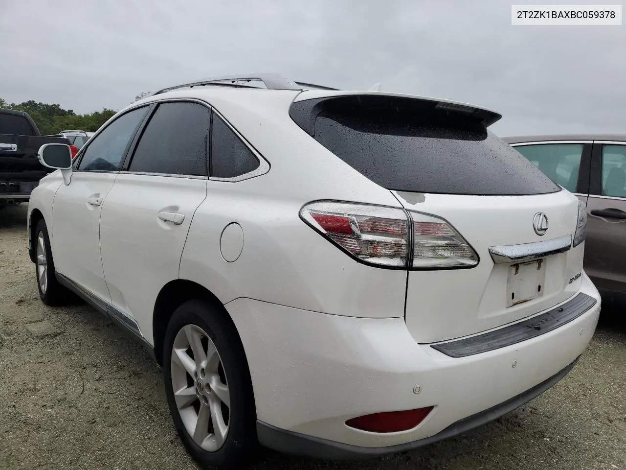 2011 Lexus Rx 350 VIN: 2T2ZK1BAXBC059378 Lot: 74709544