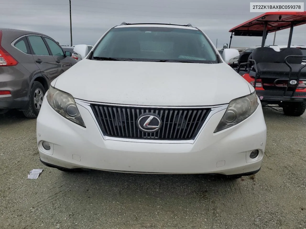 2011 Lexus Rx 350 VIN: 2T2ZK1BAXBC059378 Lot: 74709544