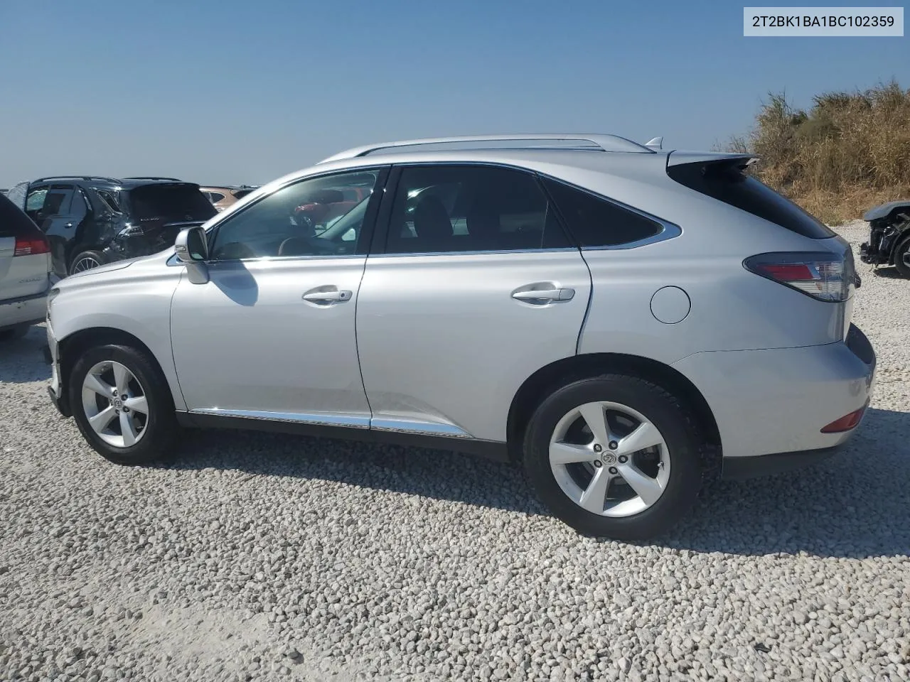 2011 Lexus Rx 350 VIN: 2T2BK1BA1BC102359 Lot: 74776324