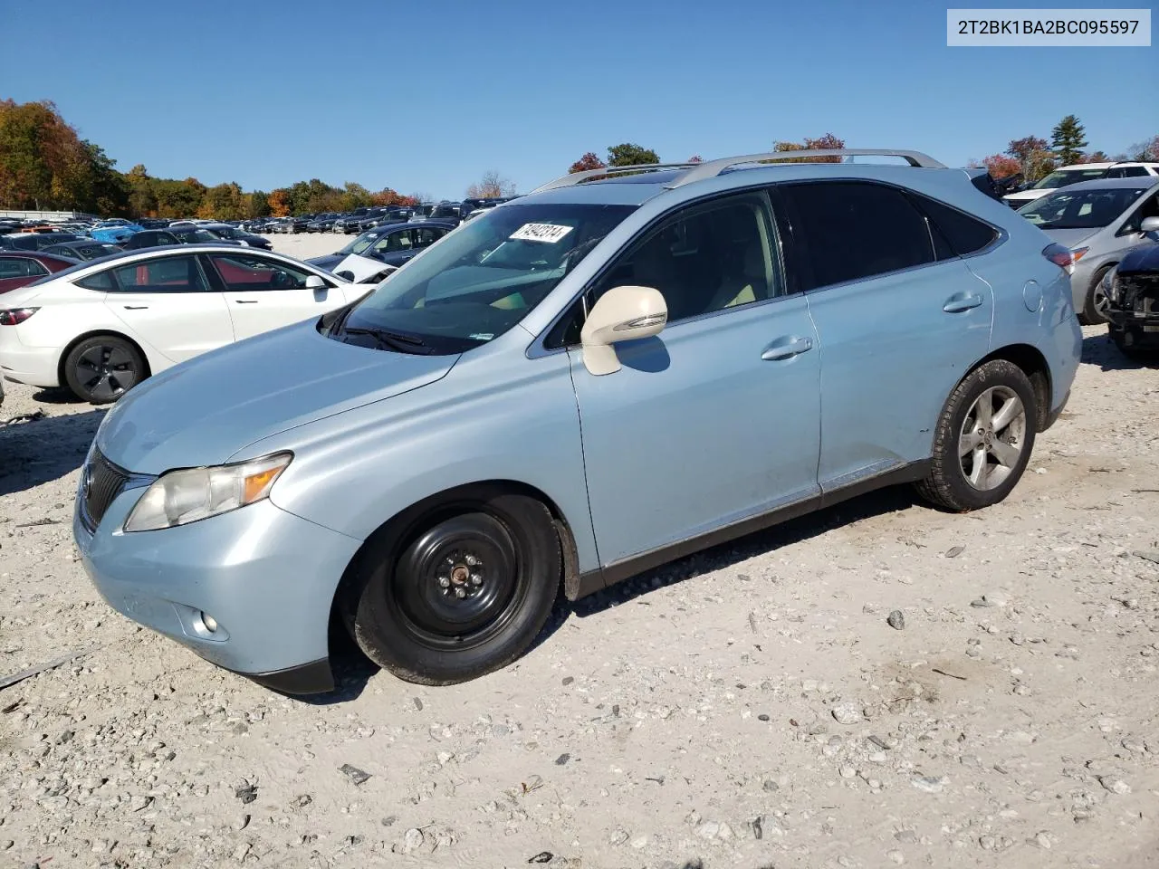 2T2BK1BA2BC095597 2011 Lexus Rx 350