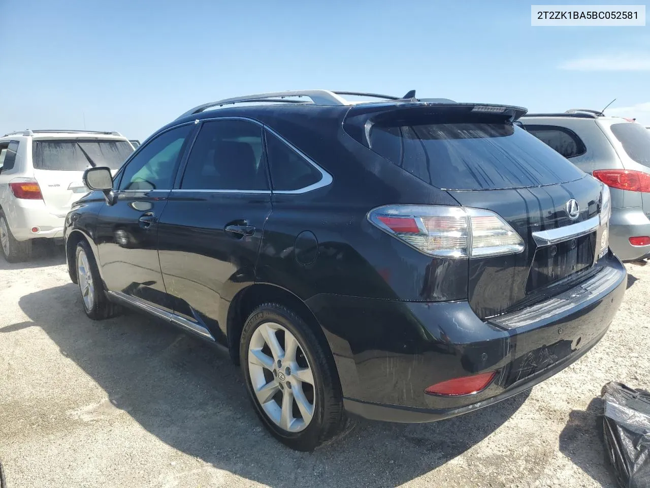 2011 Lexus Rx 350 VIN: 2T2ZK1BA5BC052581 Lot: 75097944