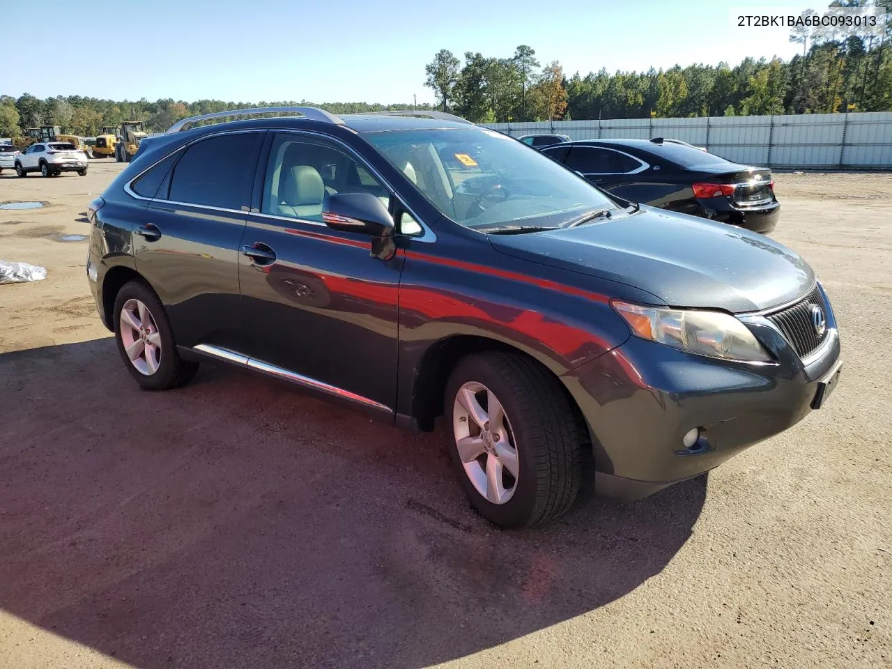 2011 Lexus Rx 350 VIN: 2T2BK1BA6BC093013 Lot: 75917724