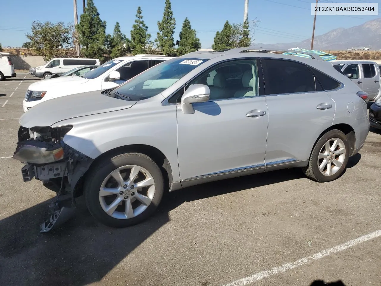 2011 Lexus Rx 350 VIN: 2T2ZK1BAXBC053404 Lot: 76275924