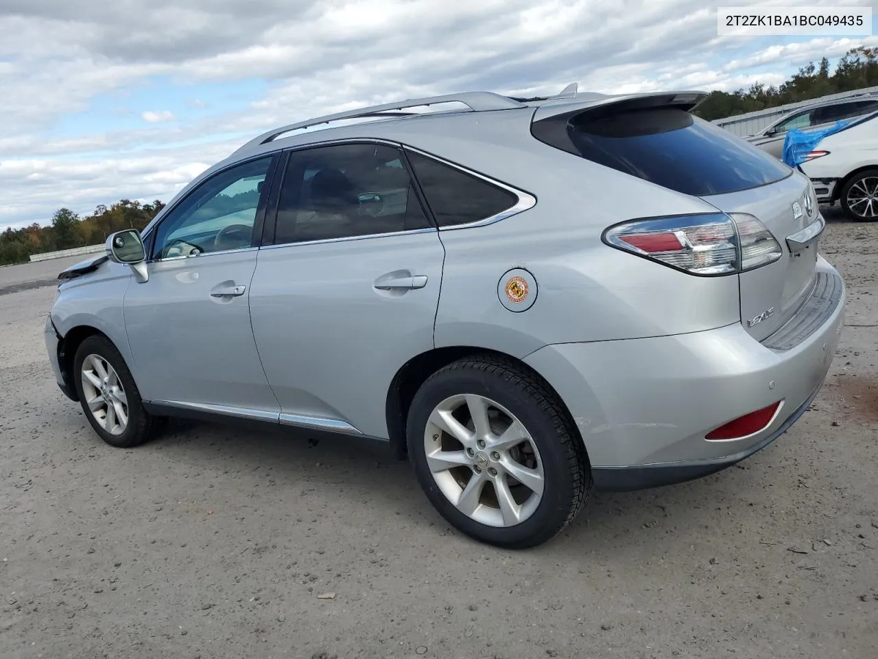 2011 Lexus Rx 350 VIN: 2T2ZK1BA1BC049435 Lot: 76456424