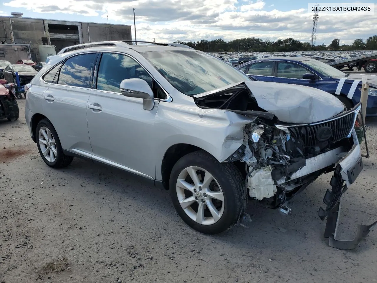 2011 Lexus Rx 350 VIN: 2T2ZK1BA1BC049435 Lot: 76456424