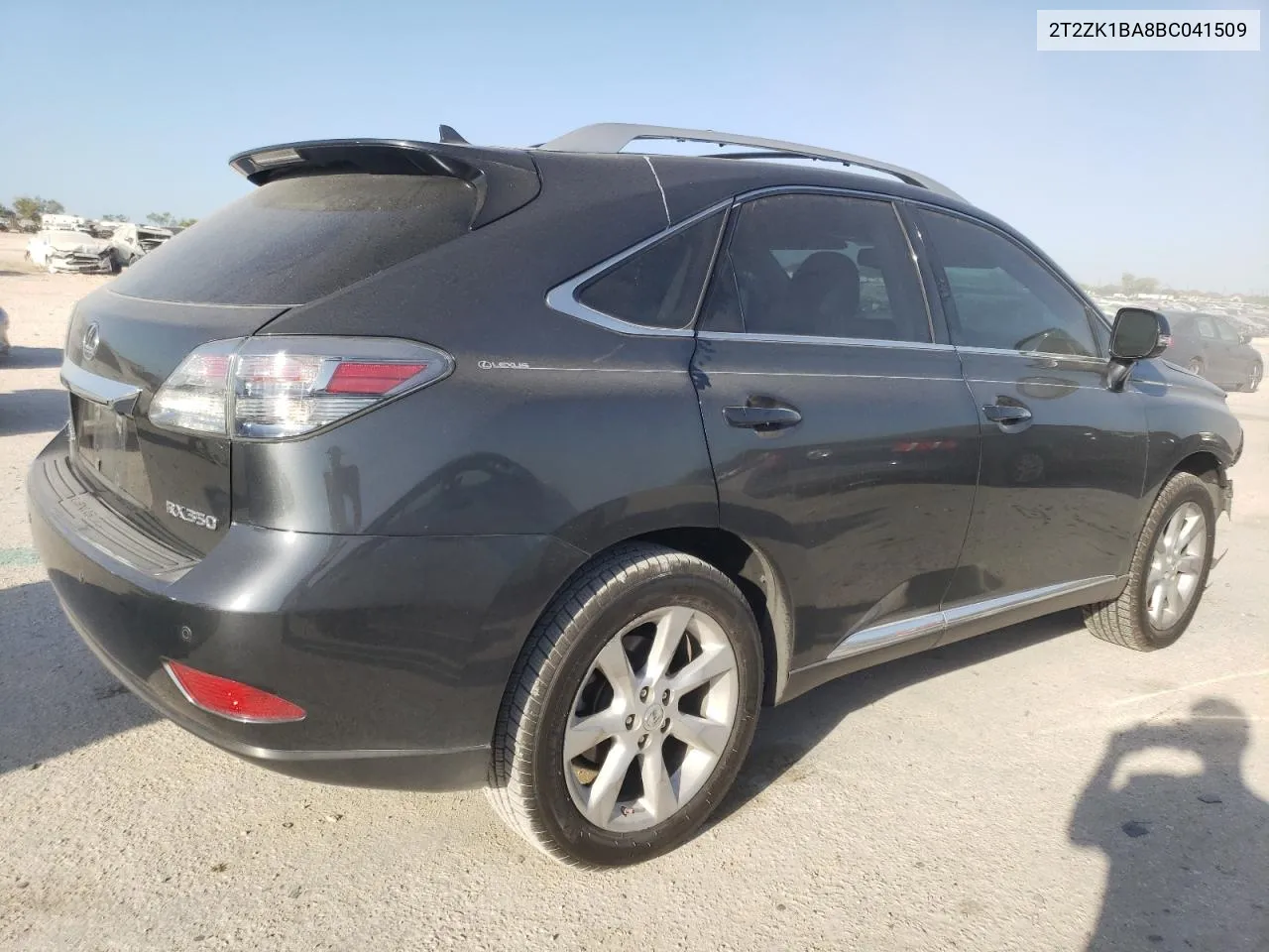 2011 Lexus Rx 350 VIN: 2T2ZK1BA8BC041509 Lot: 76596764