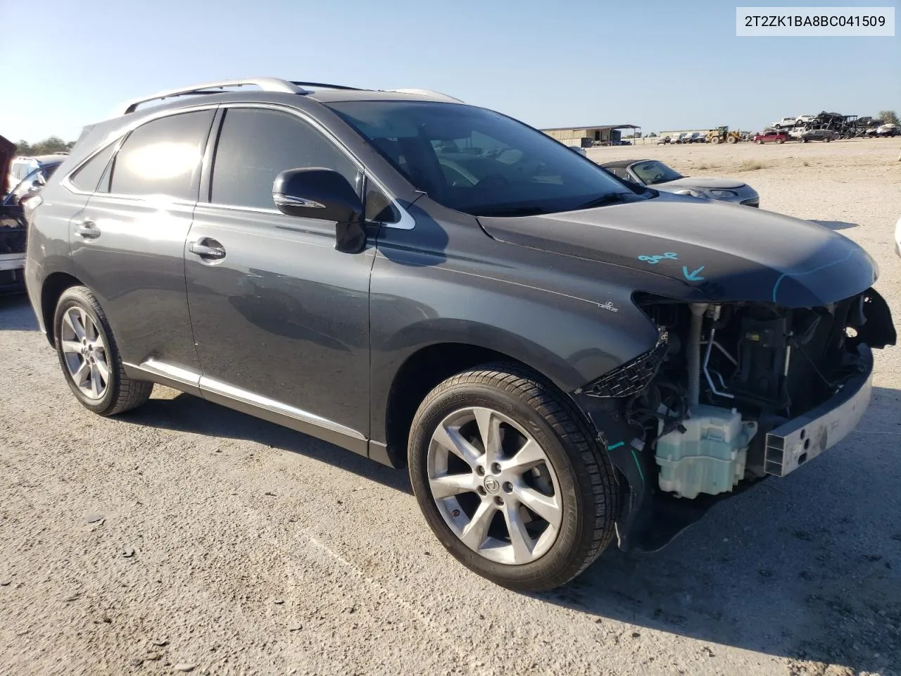 2011 Lexus Rx 350 VIN: 2T2ZK1BA8BC041509 Lot: 76596764