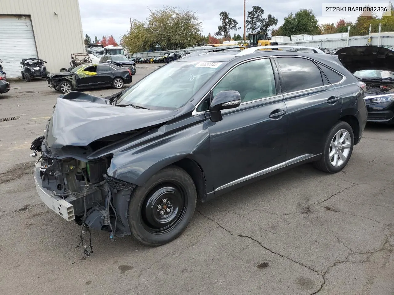 2011 Lexus Rx 350 VIN: 2T2BK1BA8BC082336 Lot: 76604444