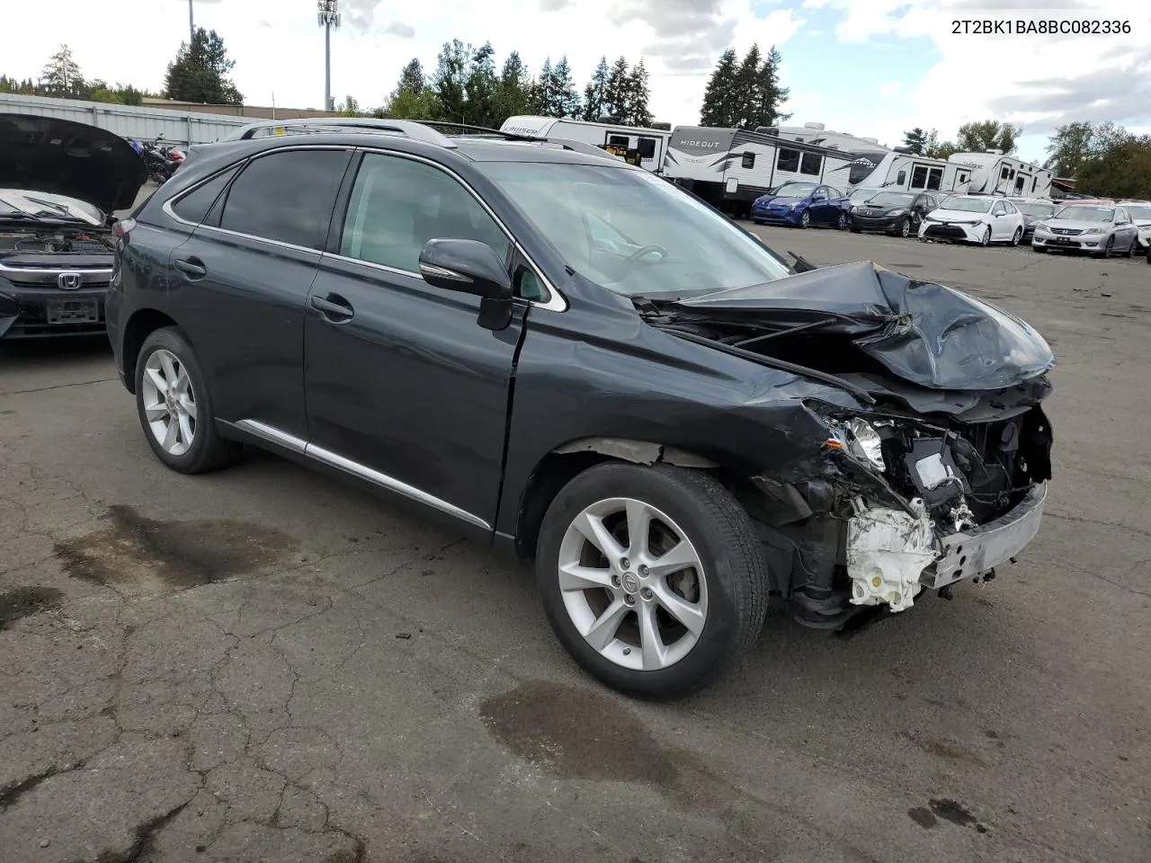 2011 Lexus Rx 350 VIN: 2T2BK1BA8BC082336 Lot: 76604444