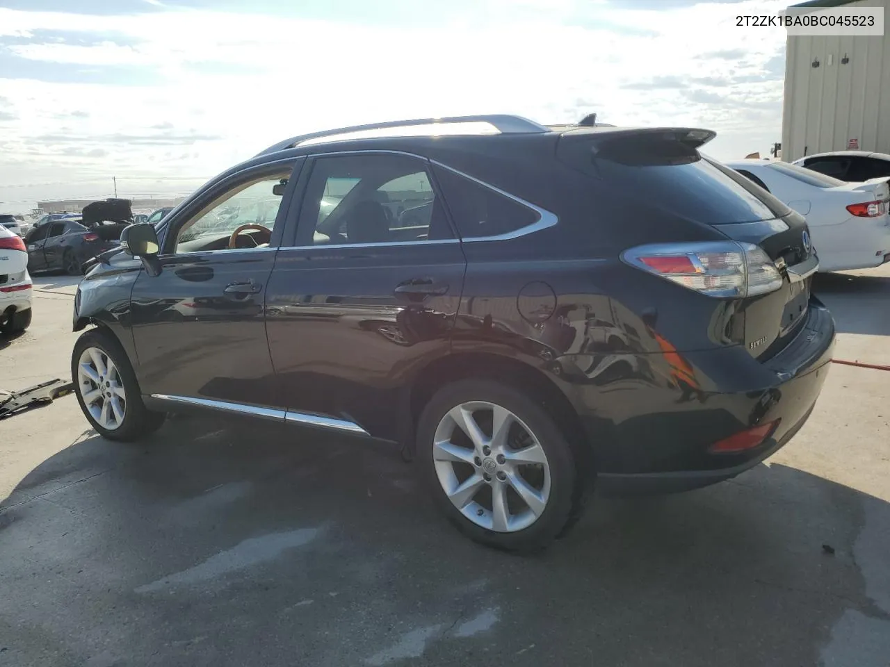 2011 Lexus Rx 350 VIN: 2T2ZK1BA0BC045523 Lot: 76992244