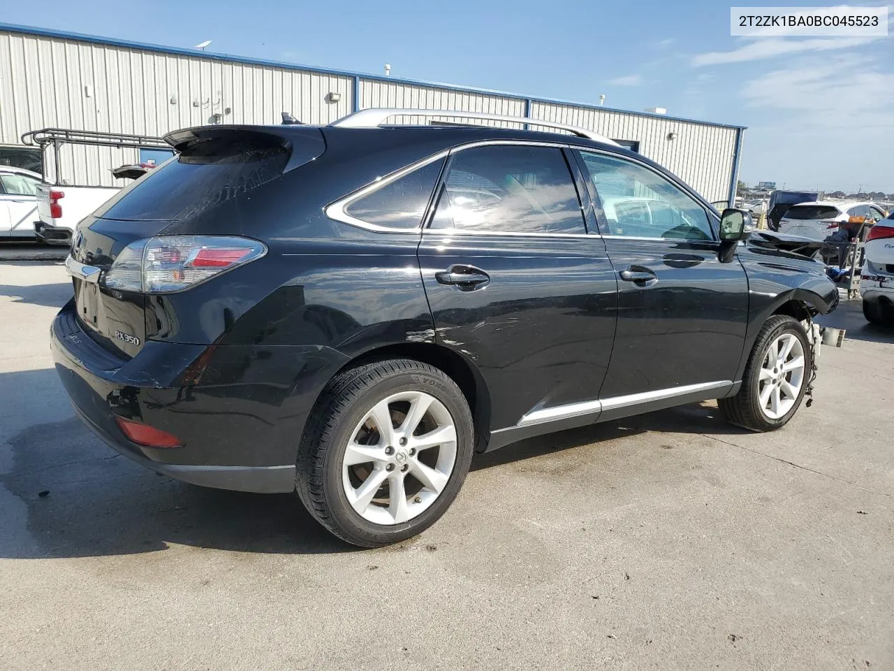 2011 Lexus Rx 350 VIN: 2T2ZK1BA0BC045523 Lot: 76992244