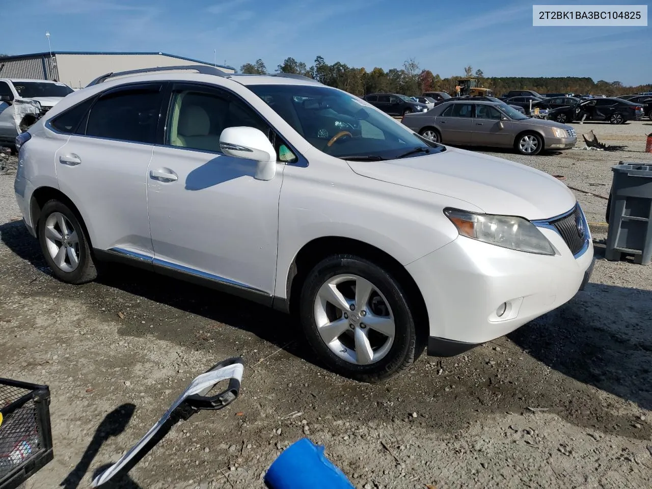 2011 Lexus Rx 350 VIN: 2T2BK1BA3BC104825 Lot: 77682934