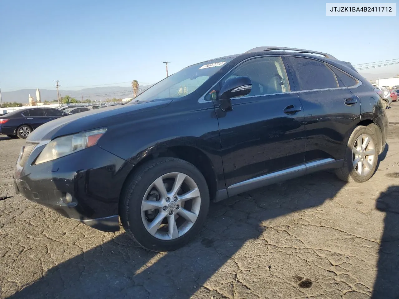 2011 Lexus Rx 350 VIN: JTJZK1BA4B2411712 Lot: 78047774