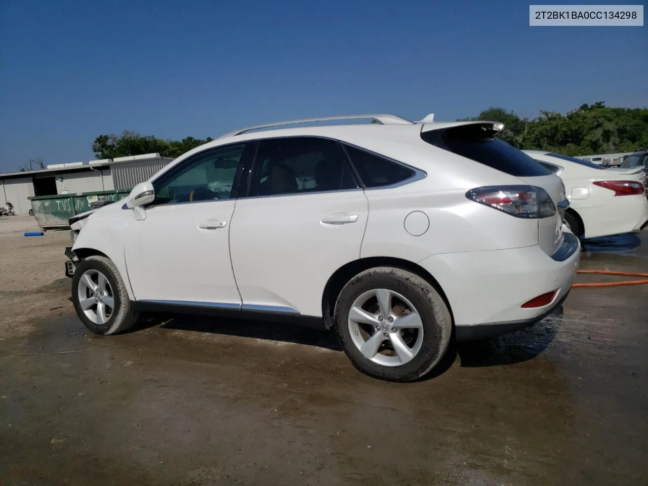 2T2BK1BA0CC134298 2012 Lexus Rx 350