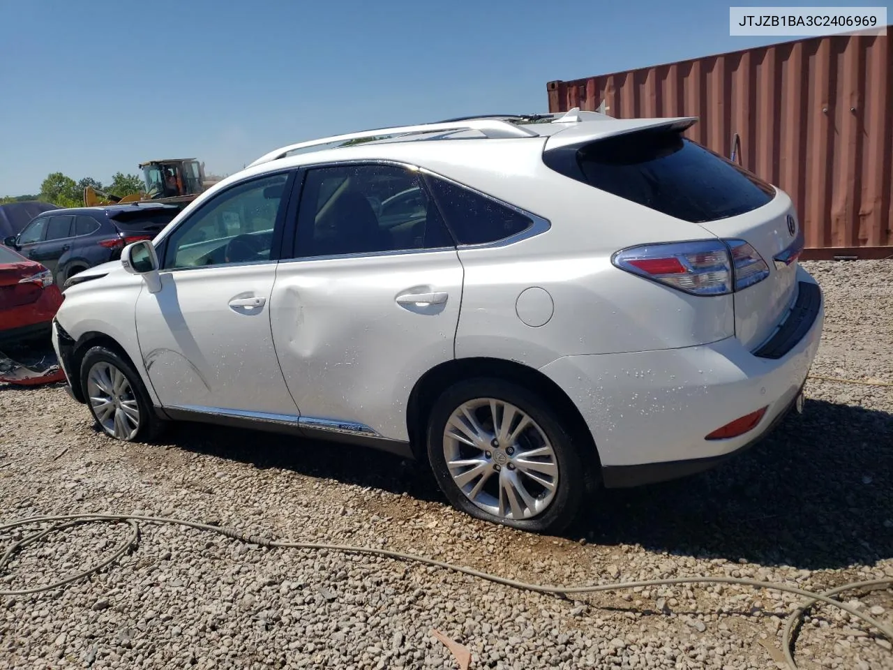 2012 Lexus Rx 450 VIN: JTJZB1BA3C2406969 Lot: 52196594