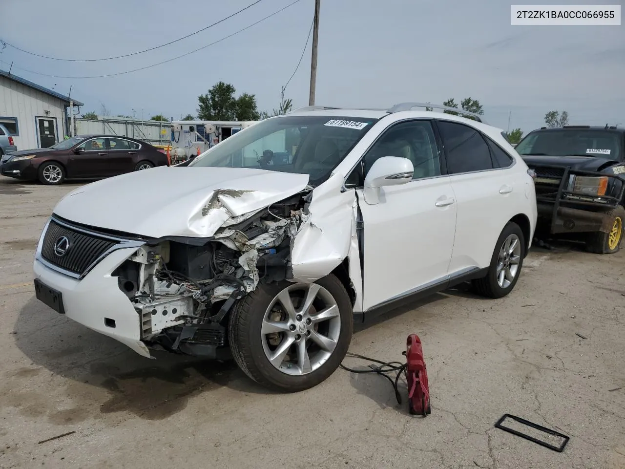 2T2ZK1BA0CC066955 2012 Lexus Rx 350