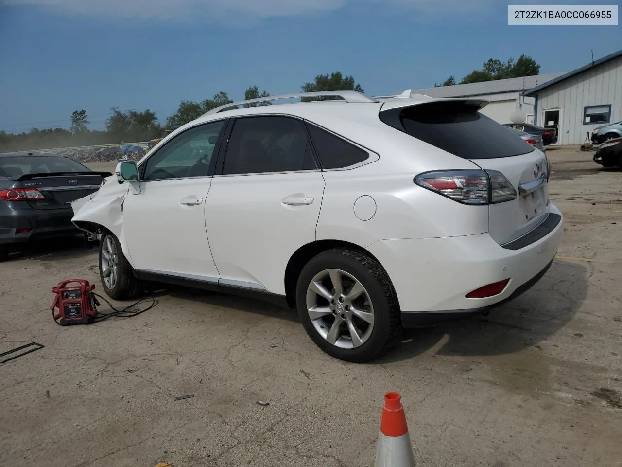 2012 Lexus Rx 350 VIN: 2T2ZK1BA0CC066955 Lot: 61199154