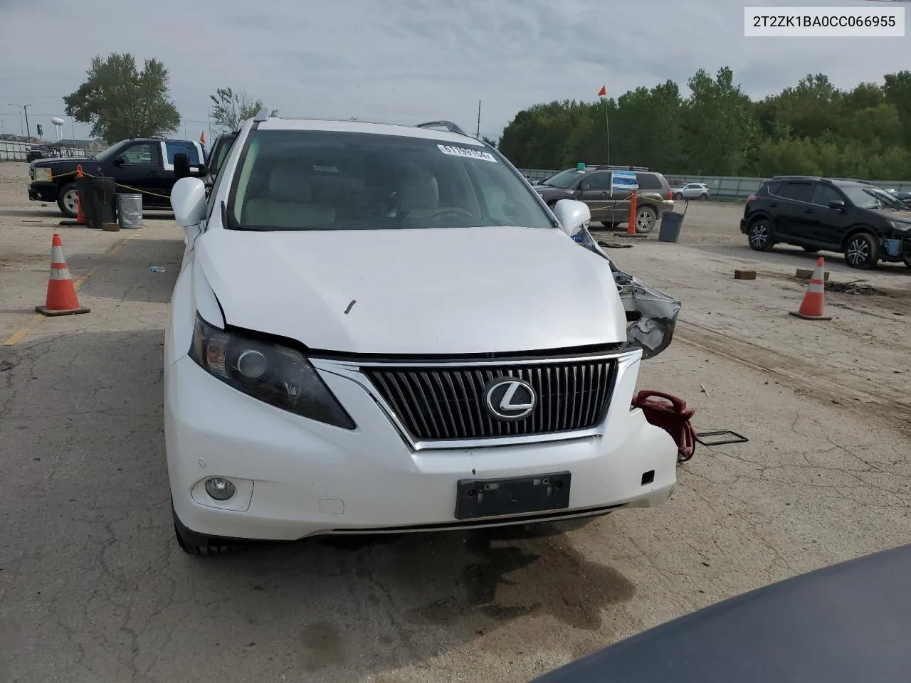 2T2ZK1BA0CC066955 2012 Lexus Rx 350