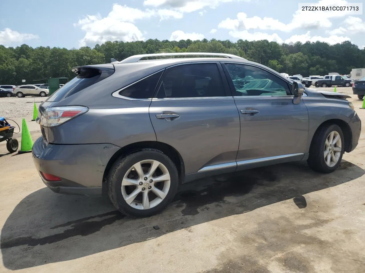 2012 Lexus Rx 350 VIN: 2T2ZK1BA1CC071713 Lot: 62661994