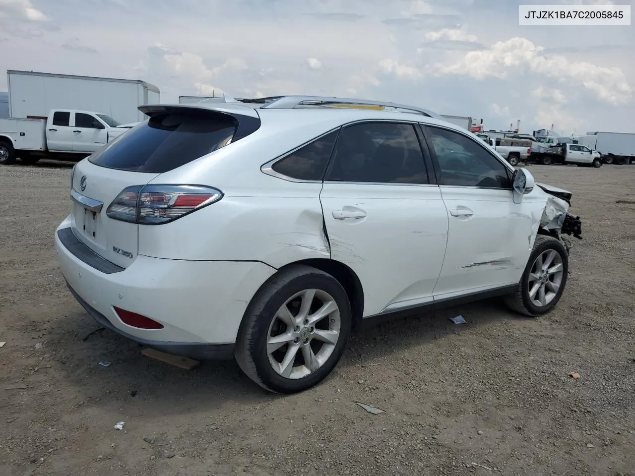 2012 Lexus Rx 350 VIN: JTJZK1BA7C2005845 Lot: 63964984