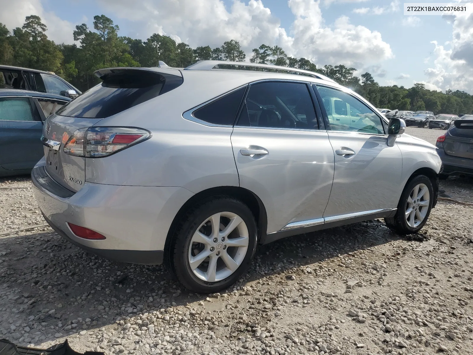 2012 Lexus Rx 350 VIN: 2T2ZK1BAXCC076831 Lot: 67263554