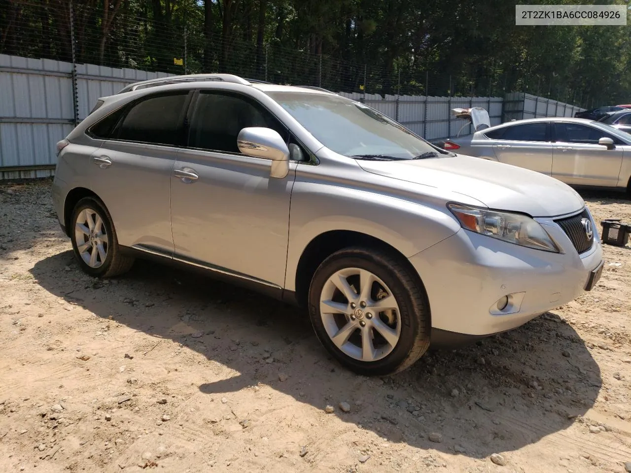 2012 Lexus Rx 350 VIN: 2T2ZK1BA6CC084926 Lot: 67310024