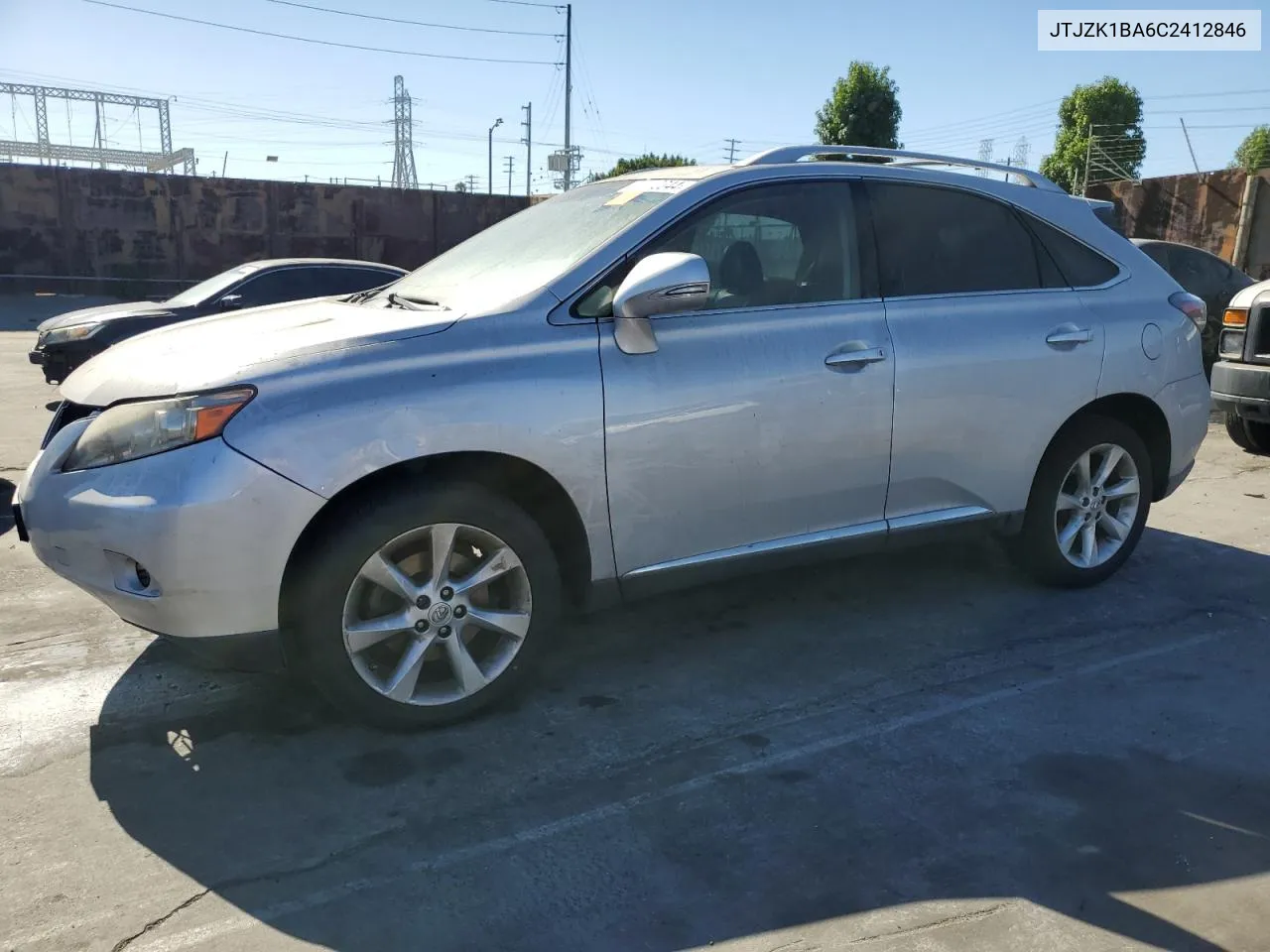 2012 Lexus Rx 350 VIN: JTJZK1BA6C2412846 Lot: 68300844