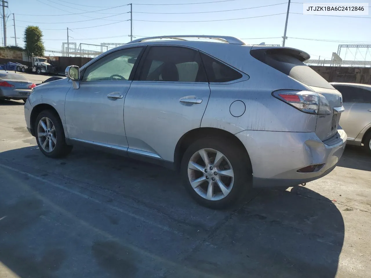 2012 Lexus Rx 350 VIN: JTJZK1BA6C2412846 Lot: 68300844