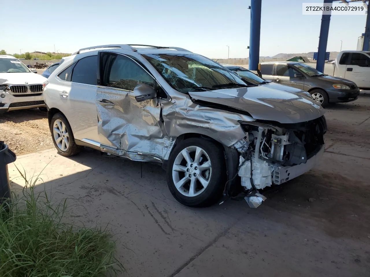 2012 Lexus Rx 350 VIN: 2T2ZK1BA4CC072919 Lot: 68864534