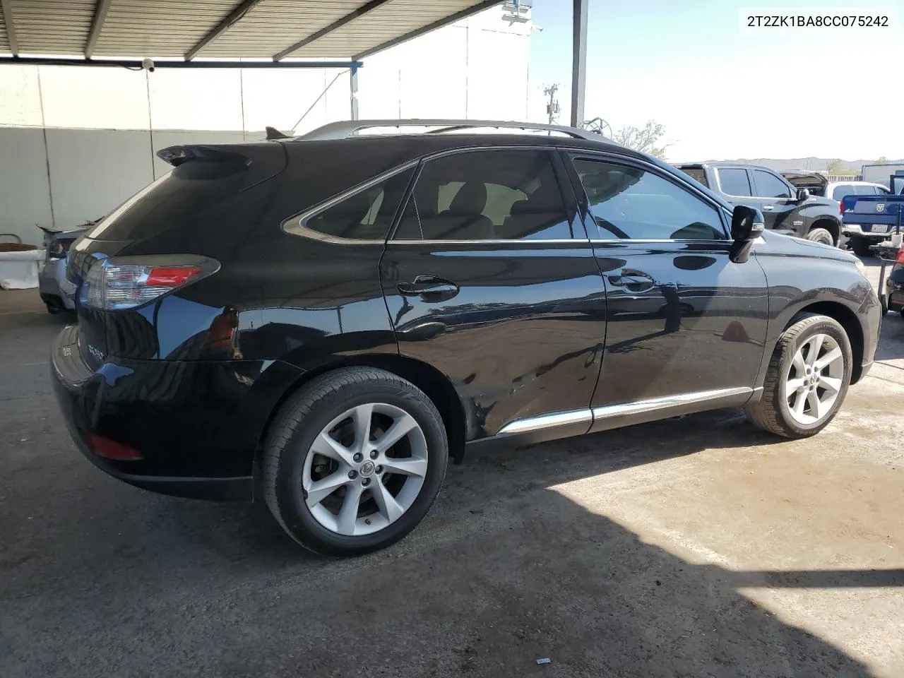 2012 Lexus Rx 350 VIN: 2T2ZK1BA8CC075242 Lot: 69492284