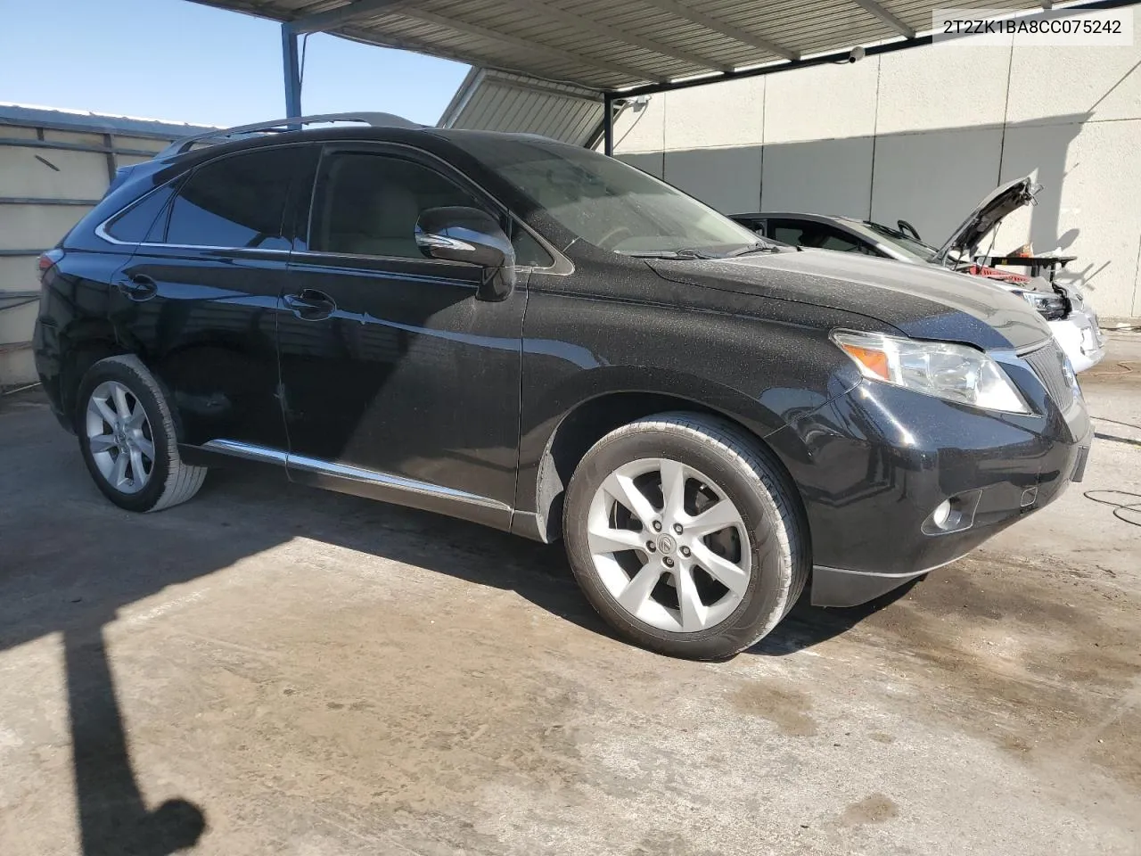 2T2ZK1BA8CC075242 2012 Lexus Rx 350