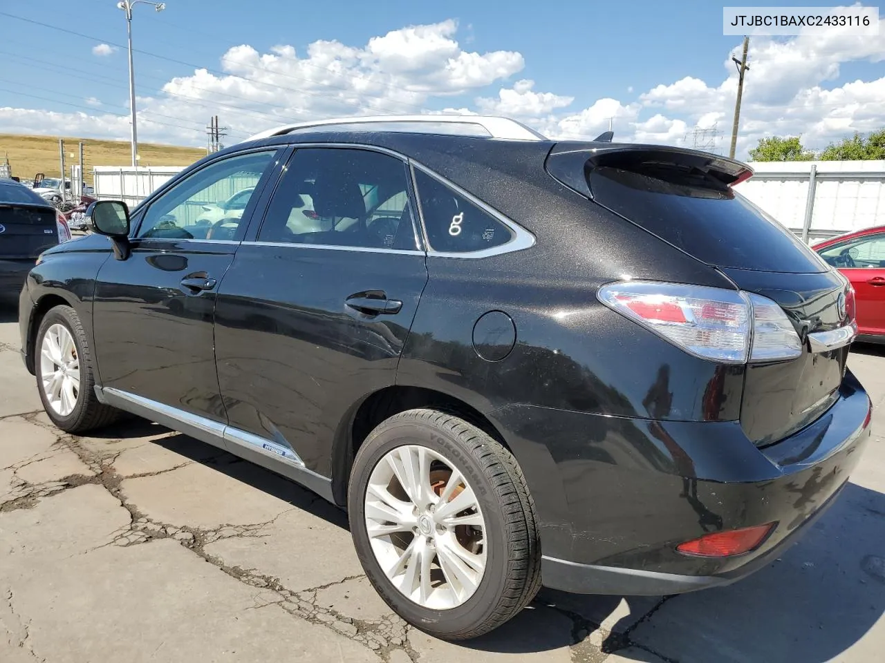 2012 Lexus Rx 450H VIN: JTJBC1BAXC2433116 Lot: 69512594