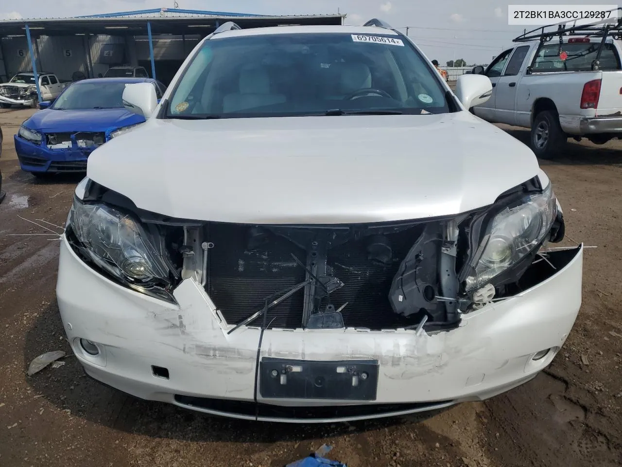 2T2BK1BA3CC129287 2012 Lexus Rx 350