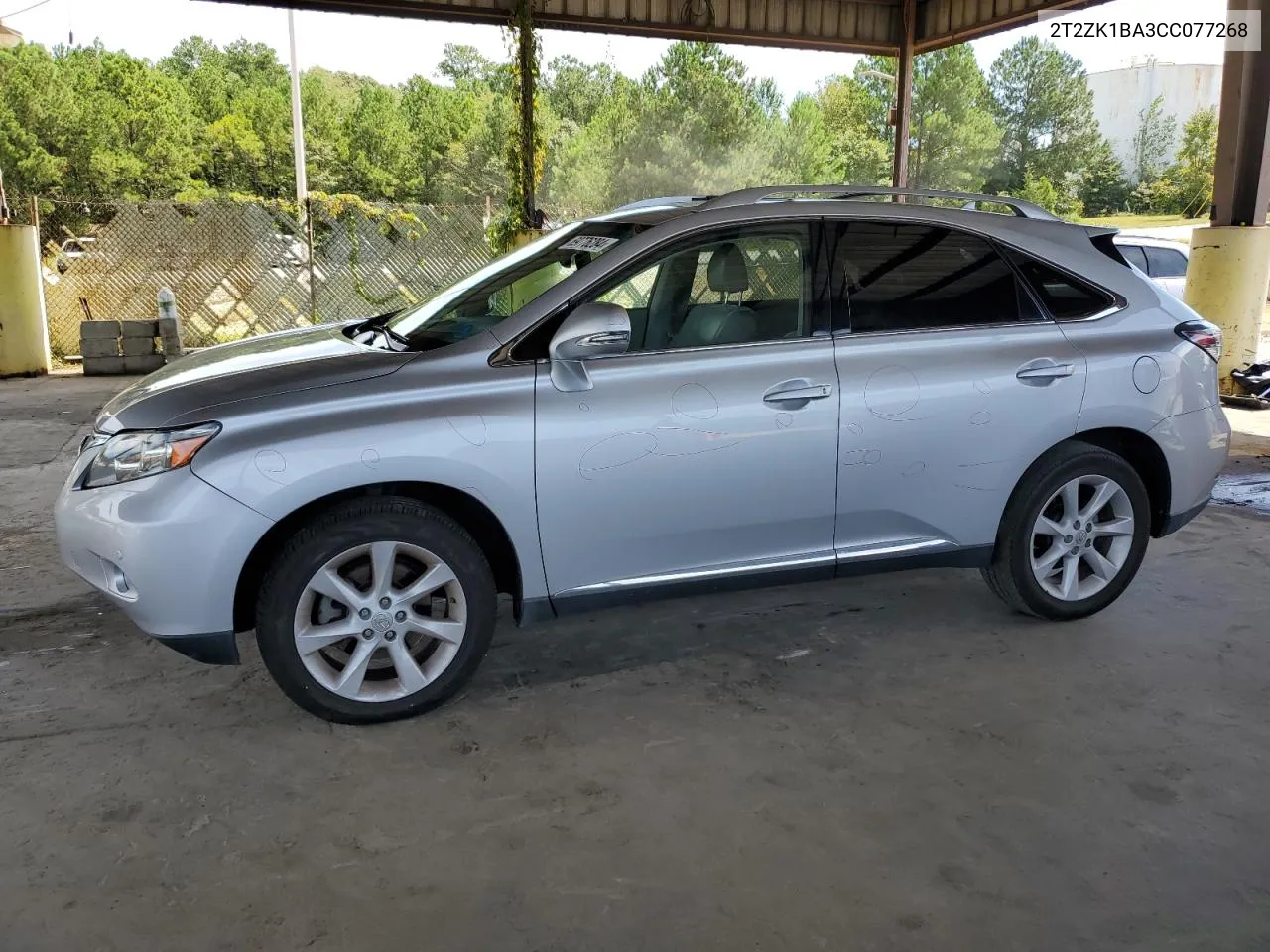 2T2ZK1BA3CC077268 2012 Lexus Rx 350