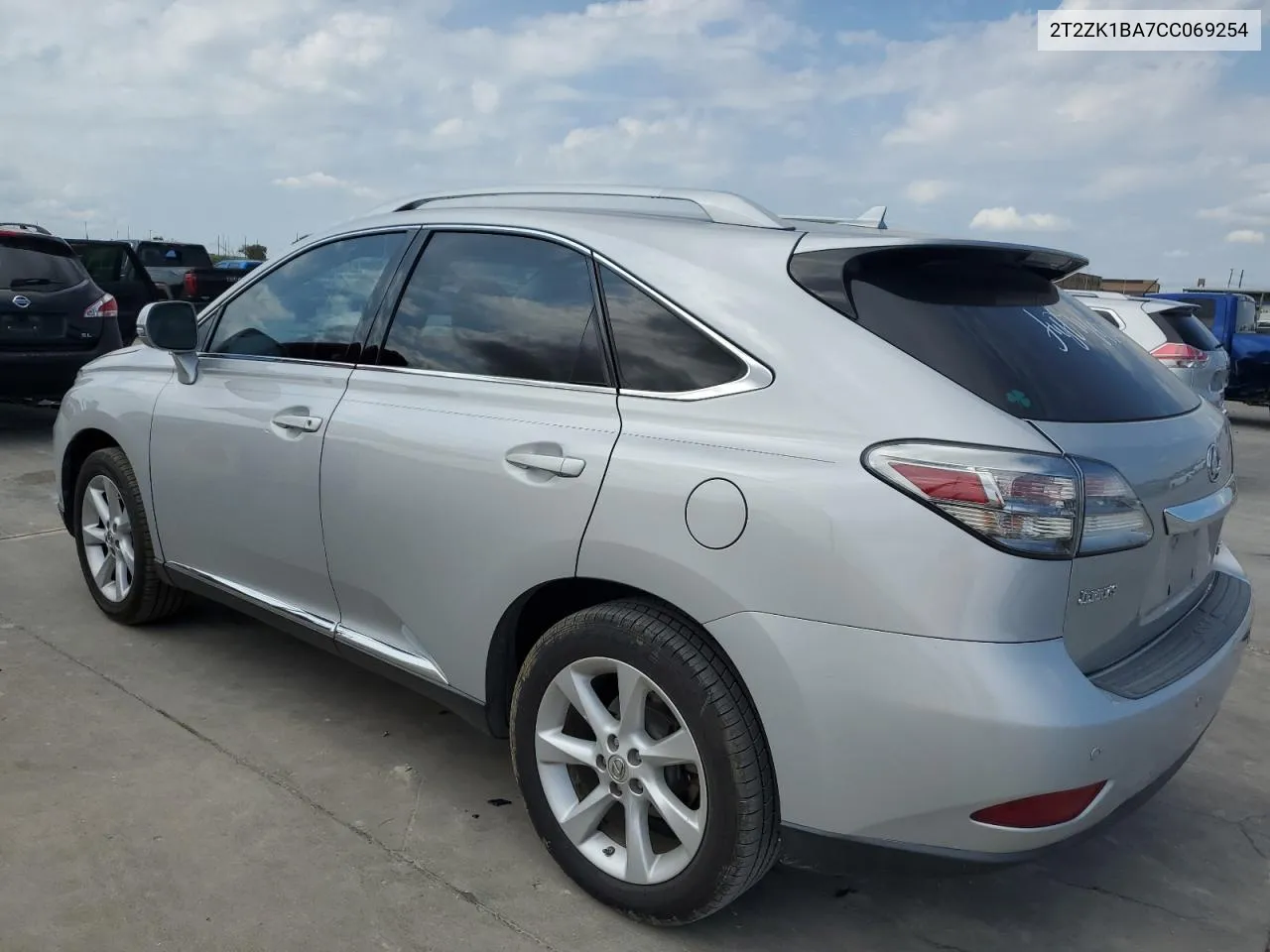 2012 Lexus Rx 350 VIN: 2T2ZK1BA7CC069254 Lot: 70713444