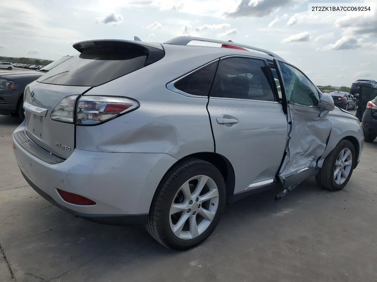 2012 Lexus Rx 350 VIN: 2T2ZK1BA7CC069254 Lot: 70713444