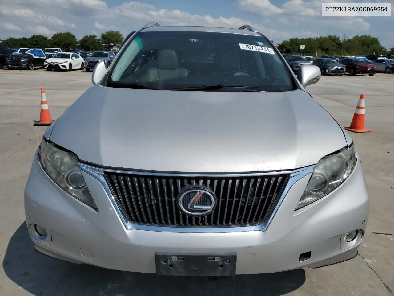 2012 Lexus Rx 350 VIN: 2T2ZK1BA7CC069254 Lot: 70713444