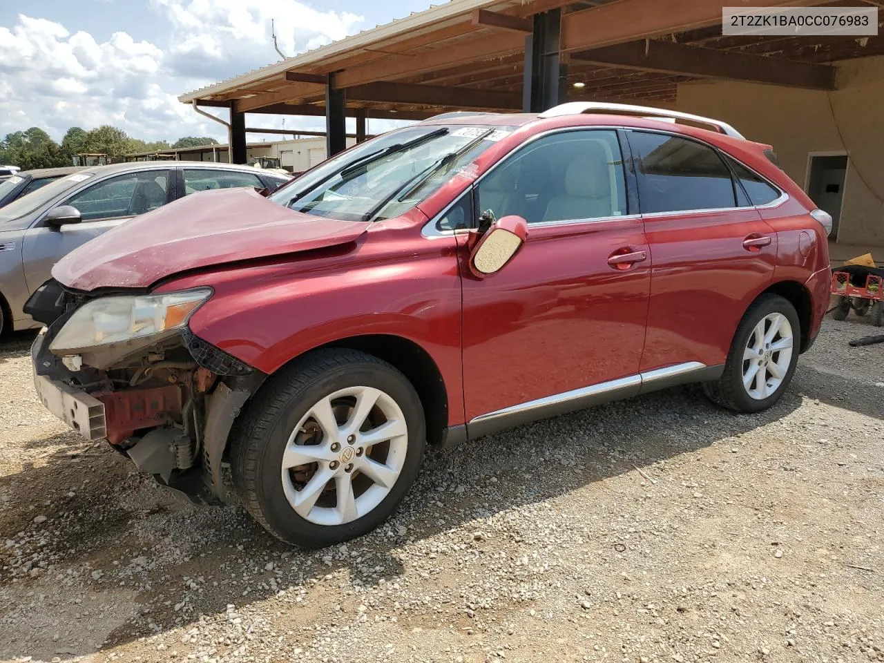 2T2ZK1BA0CC076983 2012 Lexus Rx 350