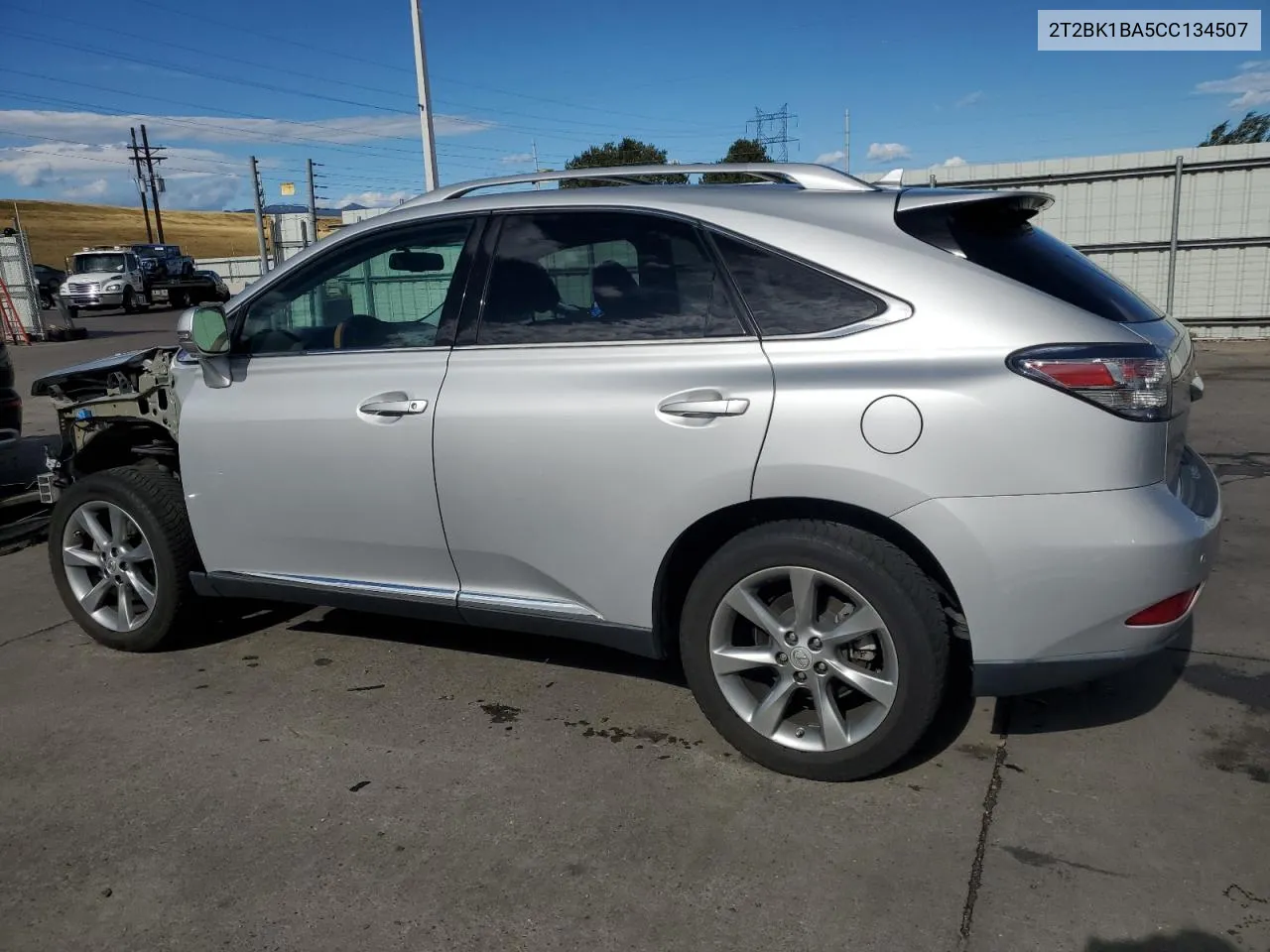 2012 Lexus Rx 350 VIN: 2T2BK1BA5CC134507 Lot: 70822364