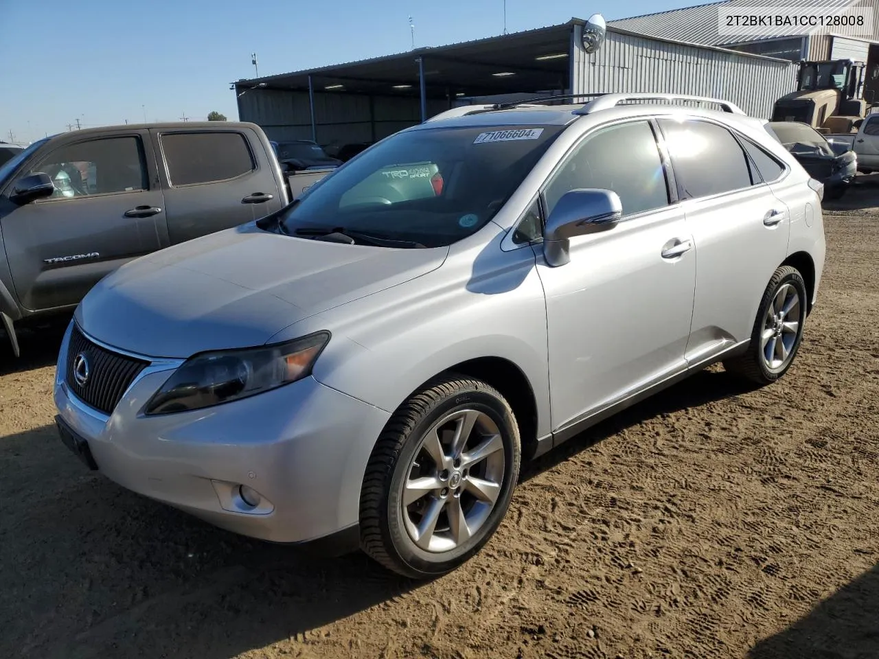 2012 Lexus Rx 350 VIN: 2T2BK1BA1CC128008 Lot: 71066604