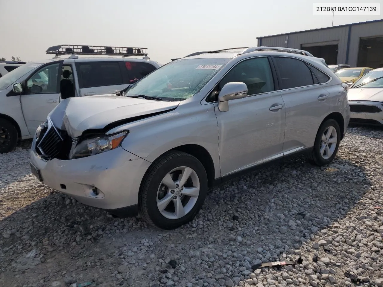 2012 Lexus Rx 350 VIN: 2T2BK1BA1CC147139 Lot: 71073144