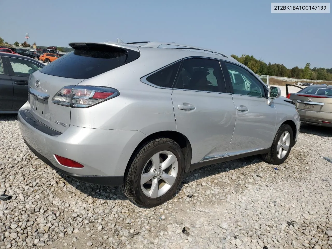 2012 Lexus Rx 350 VIN: 2T2BK1BA1CC147139 Lot: 71073144