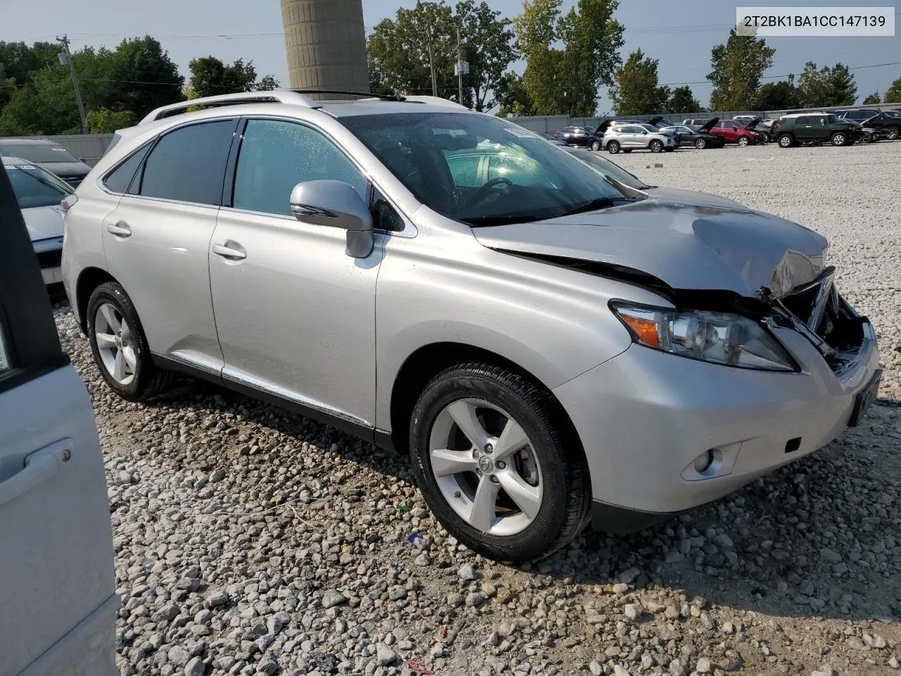 2012 Lexus Rx 350 VIN: 2T2BK1BA1CC147139 Lot: 71073144